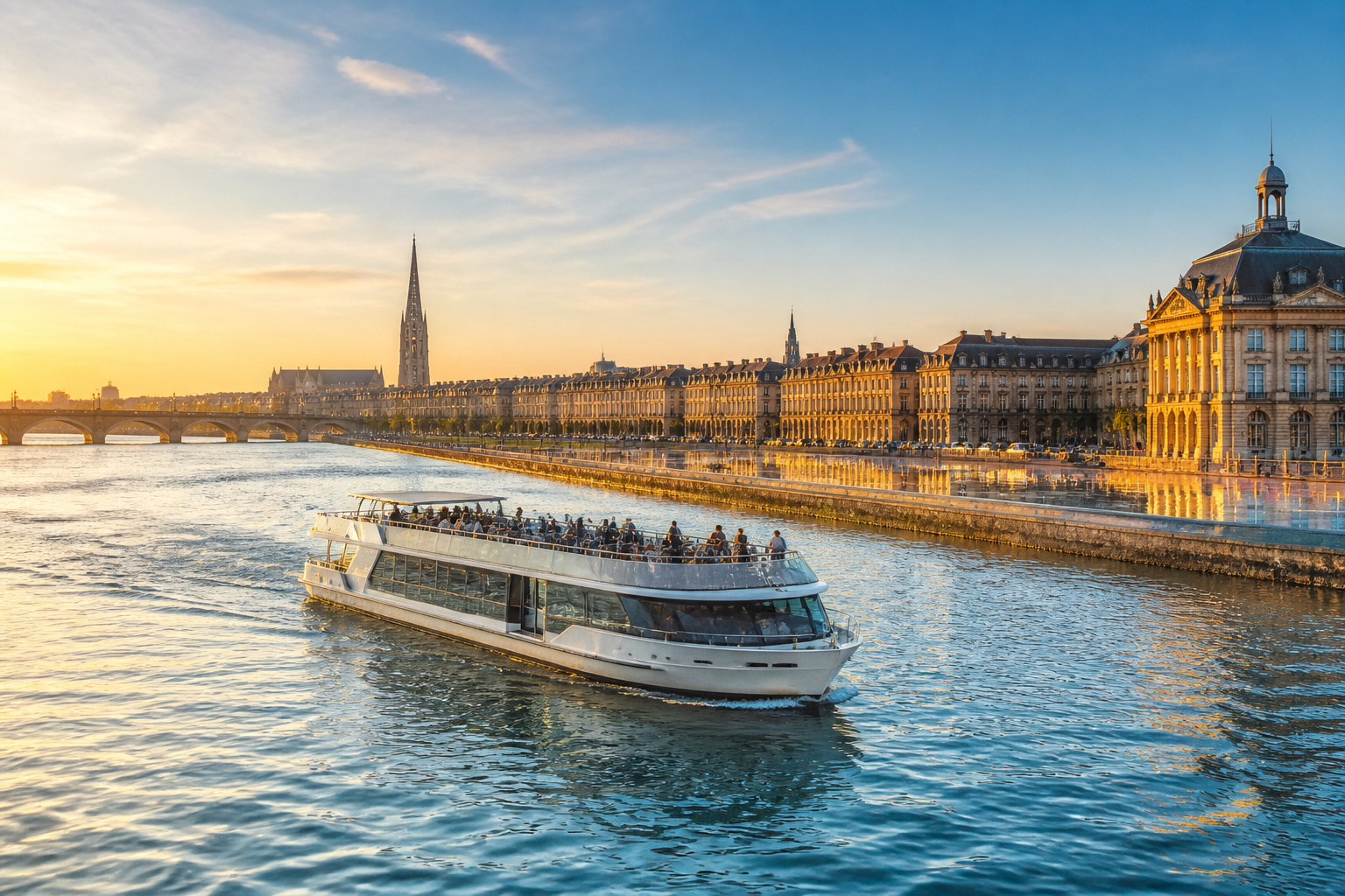 Croisiere sur la garonne bordeaux