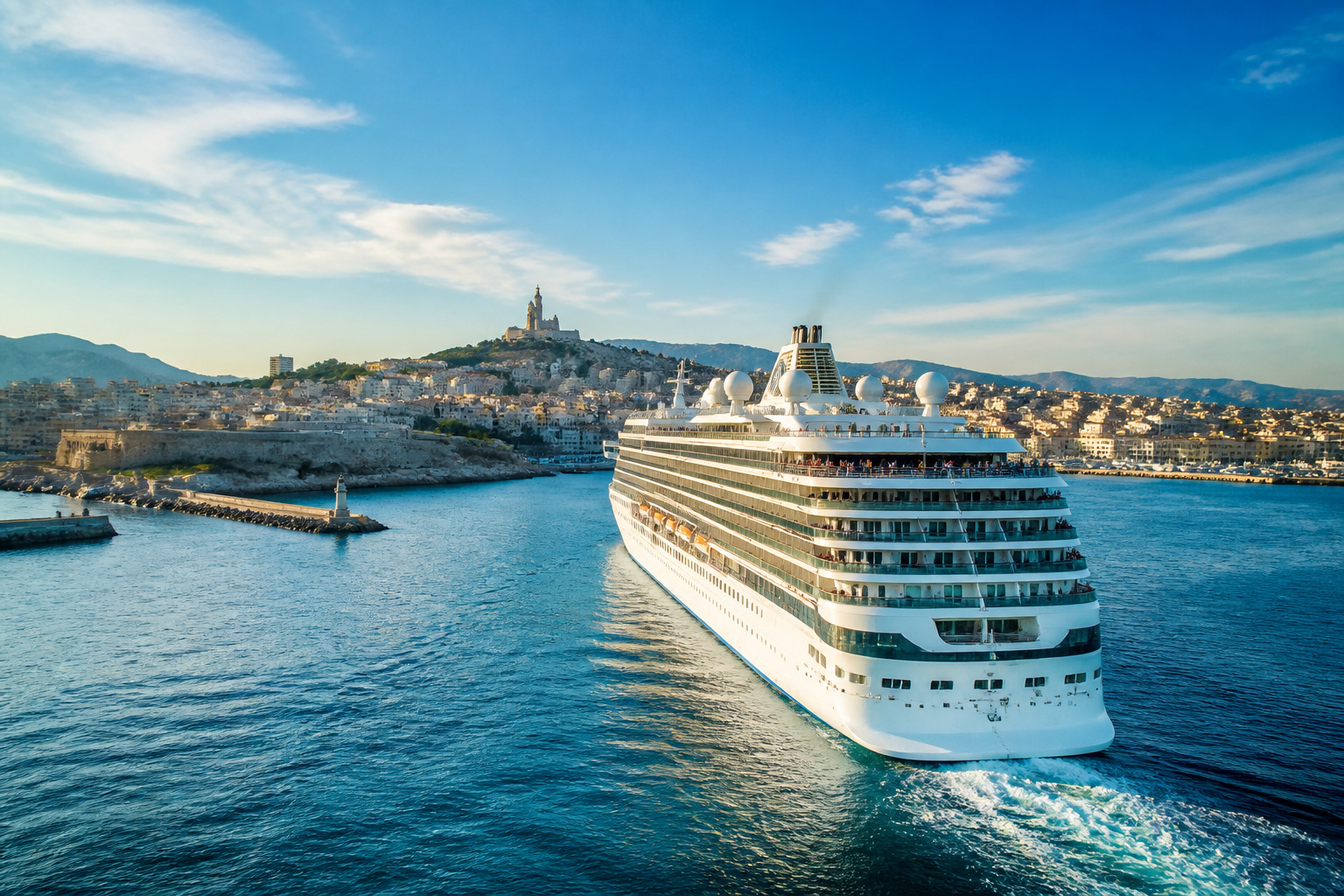 Croisiere de luxe en mediterranee