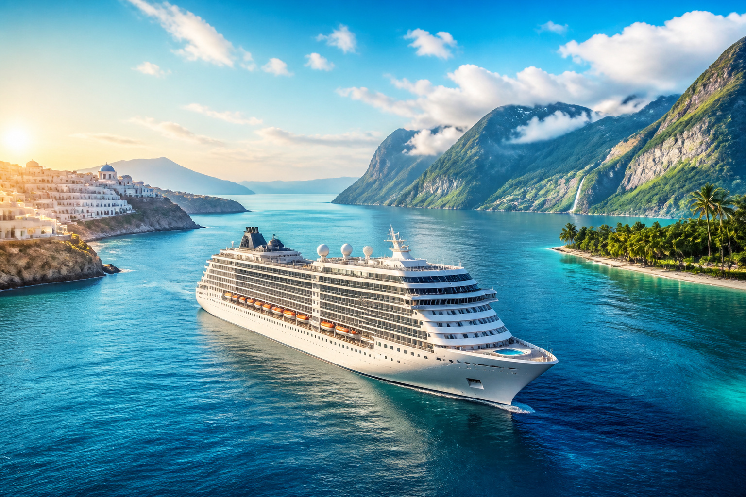 Croisiere de luxe moderne